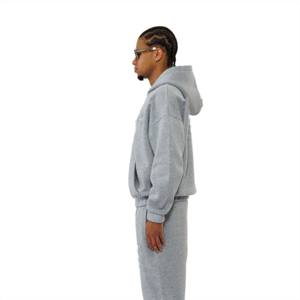 Sweat à capuche zippé de haute qualité pour hommes confortable et élégant parfait pour une tenue décontractée et des activités de plein air - Product Image 4