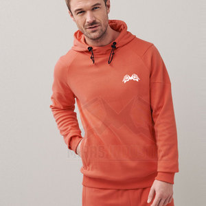 เสื้อฮู้ดผู้ชายผ้าฟลีซน้ำหนักเบาสำหรับฤดูหนาว สีพื้น คุณภาพสูง หนา อุ่น ระบายอากาศได้ดี มีกระเป๋า ทรงปกติ - Product Image 2