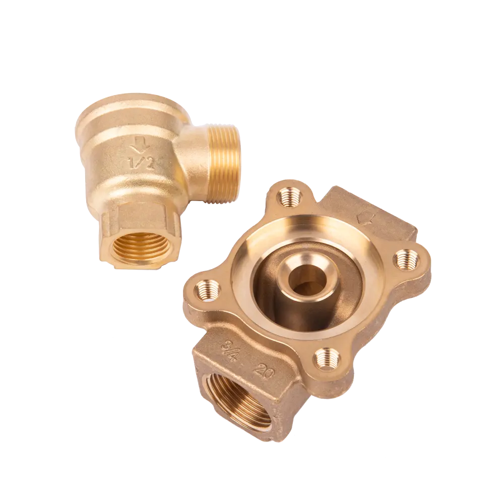 pump brass parts for fuel and gas applications cnc parts