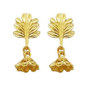 Kriaa Gold-Plated <b>Cuff</b> <b>Earrings</b> 1311713 Zinc Alloy Dangler for Parties - Product Image 1