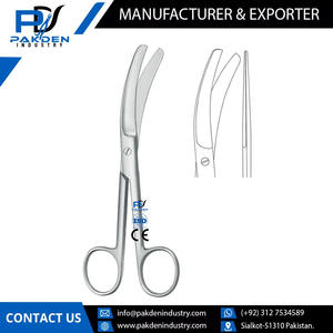 Prix de gros d'usine Logo personnalisé en acier inoxydable Busch-Ciseaux ombilicaux/Meilleure vente Busch-Ciseaux ombilicaux - Product Image 2