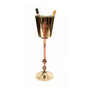Gold Plated Luxury and Modern Design Custom <b>Champagne</b> Ice <b>Bucket</b> with Stand on Hot Sale - Product Image 1
