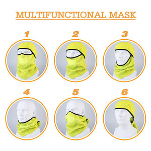 Pasamontañas de poliéster cómodo para hombre con logotipo personalizado, pasamontañas de invierno con una abertura, en oferta. - Product Image 5