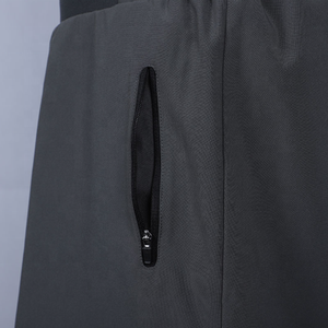 กางเกงขาสั้นสำหรับผู้ชายขนาดพลัสไซส์ผ้าคอตตอน100% เรียบง่ายลายพื้นสีพื้นชุดใส่ไปถนนสำหรับกลางแจ้งแบบลำลอง - Product Image 5