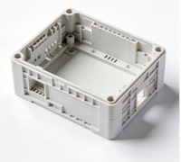 Boîtier électronique en plastique ABS personnalisé OEM, prototype imprimé en 3D, haute précision, surface lisse, déflection de chaleur, température 85°C, général