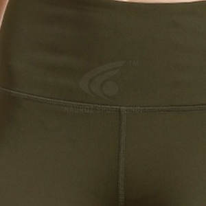 High Quality Women's Mid <b>Waist</b> Yoga <b>Legging</b> <b>Low</b> MOQ Hot Sale Fitness Wear with Solid Pattern - Product Image 6