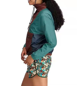 Chaqueta Cortavientos para Mujer al por Mayor, Estilo OEM, Cómoda, Personalizada, de Moda, Tejida, Bordada, Resistente al Viento y Transpirable - Product Image 6