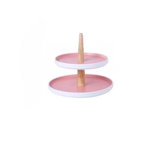 Soporte de pastel de pastelería para magdalenas Rosa simple, boda, restaurante, Hotel, fiesta, uso al mejor precio - Product Image 3