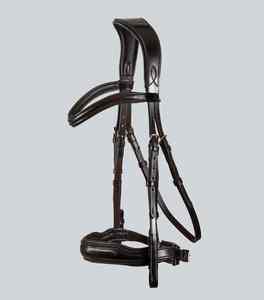 Bridon de cheval en cuir premium 2026, robuste, design selle anglaise, idéal pour l'équitation en plein air, équipement équestre, service OEM - Product Image 5