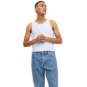 Débardeurs pour hommes en coton 100% sans manches en gros, débardeurs unis pour hommes, débardeurs de fitness pour hommes, t-shirt de sport pour la salle de sport, impression numérique - Product Image 2