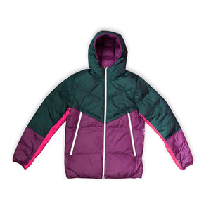 Chaqueta de Windrunner de relleno de plumón para hombre, resistente al agua, venta al por mayor, abrigo de invierno de Color sólido para exteriores, chaquetas gruesas cálidas, abrigo Bomber OEM - Product Image 5