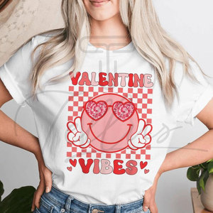 Camiseta de Lona Estampada Formal para Mujer de Último Diseño - La Más Vendida para el Día de San Valentín, Cómoda, Transpirable y Ecológica - Product Image 2