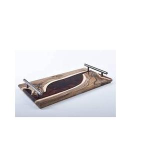 100% <b>Epoxy</b> <b>Resin</b> Serving Fruit Tray Wooden and <b>Resin</b> Tray Silicone <b>Resin</b> with Customized Size and Hot Sale Handle - Product Image 1