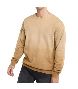 Sweat-shirts pour hommes en coton 100% très vendus, légers, à col rond, en molleton de coton pour hommes - Product Image 1