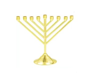 Hanukkah หรูหราเชิงเทียน7เสาทำด้วยมือโลหะดาวออกแบบสำหรับบ้านวัดสำหรับตกแต่งบ้านหรือของขวัญ - Product Image 1