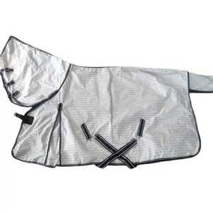 พรมม้าพรีเมี่ยมสำหรับฤดูร้อน | ผ้าห่มผืนผ้าใบสั่งทำลายผ้าฝ้าย | อุปกรณ์ตกแต่งม้าที่ทนทานและมีสไตล์สำหรับทุกฤดูกาล - Product Image 1