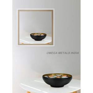 Tazón para Servir como Centro de Mesa con Base de Estilo Tronco de Árbol, Decoración Artística para Mesa de Comedor para Ocasiones Especiales - Product Image 3