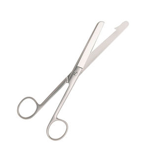 Nouveaux ciseaux intestinaux Instruments chirurgicaux Ciseaux en forme de baïonnette Ciseaux à bandage en acier inoxydable avec poignée pour infirmière - Product Image 6