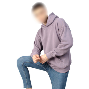 Sudadera con Capucha de Algodón Lavanda de 420 Gramos de Alta Calidad OEM ODM, Impresión de Logotipo Personalizado, Felpa Gruesa, Cierre de Cremallera, Talla Grande 2026 - Product Image 1