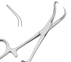 คีมผ้าเช็ดตัวหลังผ่าตัดสแตนเลสแบบแมนนวลเครื่องมือผ่าตัดพื้นฐานของเครื่องมือผ่าตัด - Product Image 2