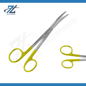 Ciseaux Mayo Supercut Manual 190mm Long Carbure de Tungstène Incurvé Chirurgical Acier Inoxydable Certifié CE Fabriqué au Pakistan - Product Image 2