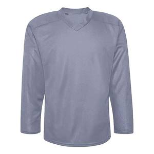 Vente en gros de maillots de hockey sur glace personnalisés, uniformes d'équipe de qualité professionnelle en polyester durable à séchage rapide et par sublimation - Product Image 2