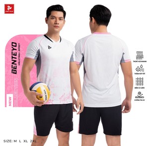 Benteyo JP Maillot gonflable extérieur transparent personnalisé Nouvelle arrivée Uniforme de volley-ball de sport Ensemble de conception Vêtements de volley-ball en gros - Product Image 1
