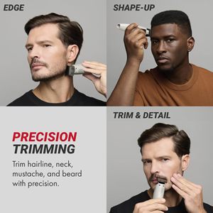 Tondeuse à cheveux ergonomique sans fil au lithium, rasoir français étanche en acier inoxydable réglable avec batterie USB pour barbe et usage domestique - Product Image 4