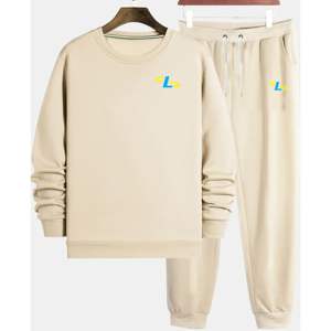 Survêtements à manches longues, costumes de sport décontractés, élégants, personnalisés, pour hommes, taille plus - Product Image 5