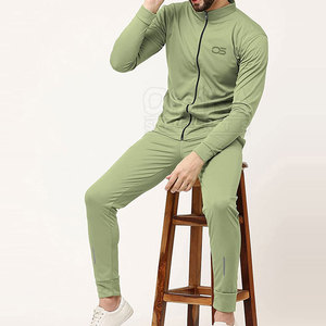 Trajes de chándal transpirables de talla grande personalizables de estilo alto para hombre del fabricante 100% algodón etiqueta privada personalizada ecológica - Product Image 4