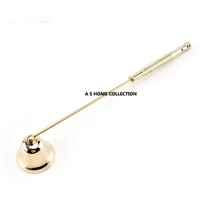 Brass New Design Small Size Home Decorative Handmade Bell <b>Shape</b> Shiny Polish <b>Candle</b> Snuffer - Product Image 3