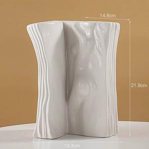 Durable <b>Ceramic</b> Flower <b>Vases</b> with Eco-Friendly Handmade Design Modern for Wedding Decor Add Elegance Balance to Any Surface - Product Image 6