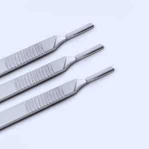 Meilleure fabrication 100% poignée de lame de scalpel en acier inoxydable de haute qualité Source d'alimentation manuelle outil chirurgical le plus vendu - Product Image 2
