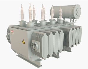 Transformateur triphasé immergé dans l'huile 50Hz 10kV 400V 500kVA, équipement de distribution d'énergie MV/HV, utilisation intérieure pour réseau industriel - Product Image 3
