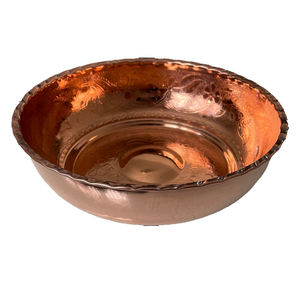 Cuenco de Hammam Tradicional de Estilo Otomano, Diseño Oriental, Cuenco de Cobre para Baño y Ducha de Hammam para Hoteles - Product Image 2