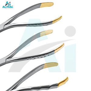 Juego de fórceps de extracción de dientes manuales ALMAC, Instrumentos dentales de 3 piezas para cirugía quirúrgica - Product Image 2