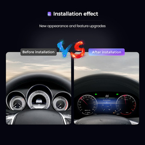 MEKEDE - Panel de Instrumentos Digital con Nueva Interfaz de Usuario, Electrónica Automotriz, Pantalla Virtual LCD de 1920*720 para Benz Clase E W212 2010 2011 2012 2013 - Product Image 6