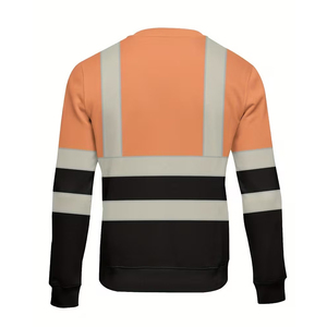 Sweat-shirt en polaire réfléchissant haute visibilité, vêtements de travail chauds et de sécurité, 100% polyester - Product Image 4