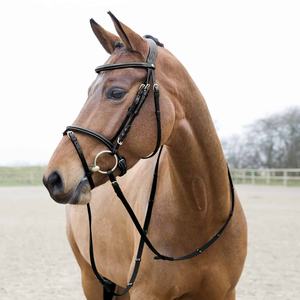 2019 alta calidad diseño personalizado caballo snaffle cuero brida cuero Real al por mayor con precio barato - Product Image 1