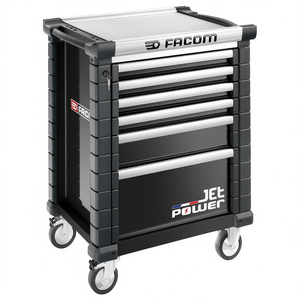 Gabinete Rodante Facom JET POWER con 6 Cajones y 3 Módulos, Gabinetes para Herramientas - Cajones Vacíos - Product Image 3