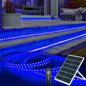 Lampe solaire d'extérieur IP65 lumière led étanche avec éclairage automatique à induction intelligente pour jardin extérieur foncé 24V