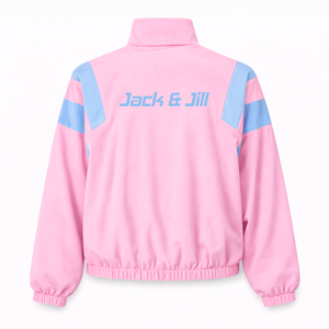 Veste coupe-vent décontractée Jack And Jill Of America, veste coupe-vent d'extérieur, veste en tissu imperméable, veste anorak brodée pour femmes - Product Image 4