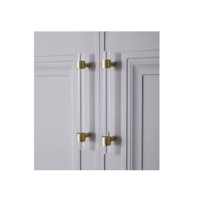 Poignée en acrylique Poignée de sac pour sac à main et design en laiton Accessoires de différentes tailles et polis à la main - Product Image 4