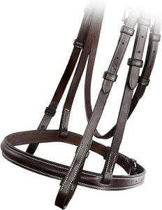 Brida tradicionalmente elevada asequible con riendas atadas Brida Para Caballo - Product Image 6