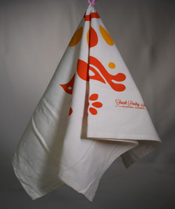 Custom Floral Home Textiles Disposable Organic Cotton Quick-Dry <b>Kitchen</b> <b>Towel</b> Tea <b>Towel</b> Sustainable Logo Print Woven Gift - Product Image 1