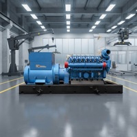 Natürliches Biogas Syngas Auto-Start Gasgenerator-Set 20KW-800KW Methan-Turbine CNG-Stromaggregat