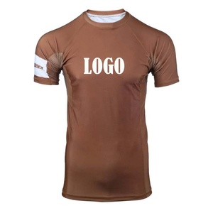 Custom Made Ranked Rash Guard Etiqueta Privada Sublimado Gi Jiu Jitsu Rashguard para Hombres Mujeres - Product Image 1