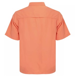 Comprar al por mayor de poliéster transpirable de peso pesado de manga corta con múltiples bolsillos ropa de pesca superior para los hombres - Product Image 2