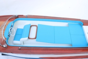 Modelo Premium Classic Riva Junior |   Arte de Lancha Rápida Vintage al Mejor Precio |   Decoración de Madera de Lujo para Interiores - Product Image 4