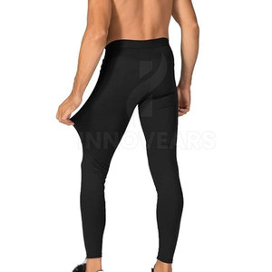 Pantalones de chándal de compresión de estilo deportivo táctico para hombre más vendidos logotipo personalizado tela de lona de cintura elástica informal en línea al por mayor - Product Image 6